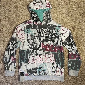 Graffiti Balenciaga styled Hoodie